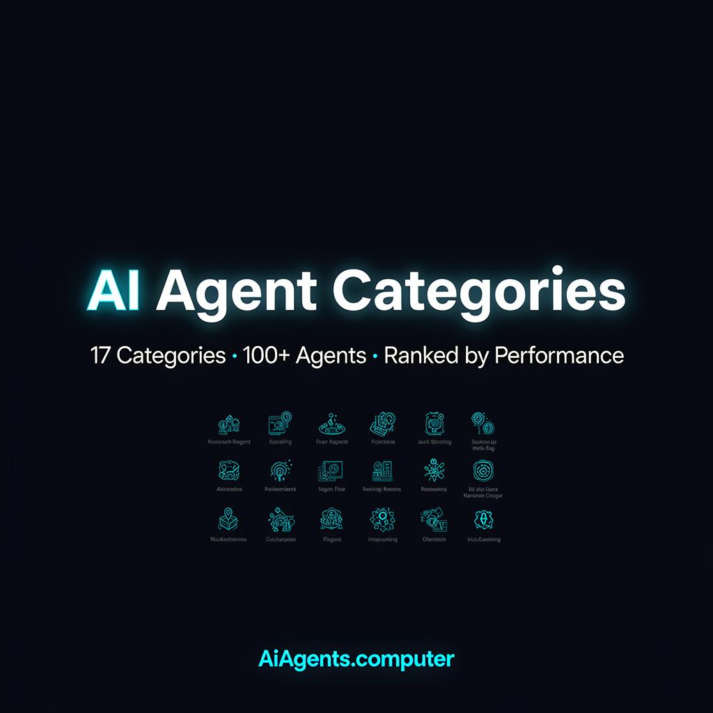 AI Agent Categories — Browse 26 Categories | AiAgents.computer